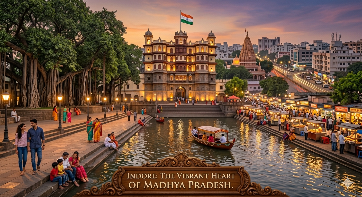 Indore – Ujjain – Omkareshwar – Maheshwar - Mandu